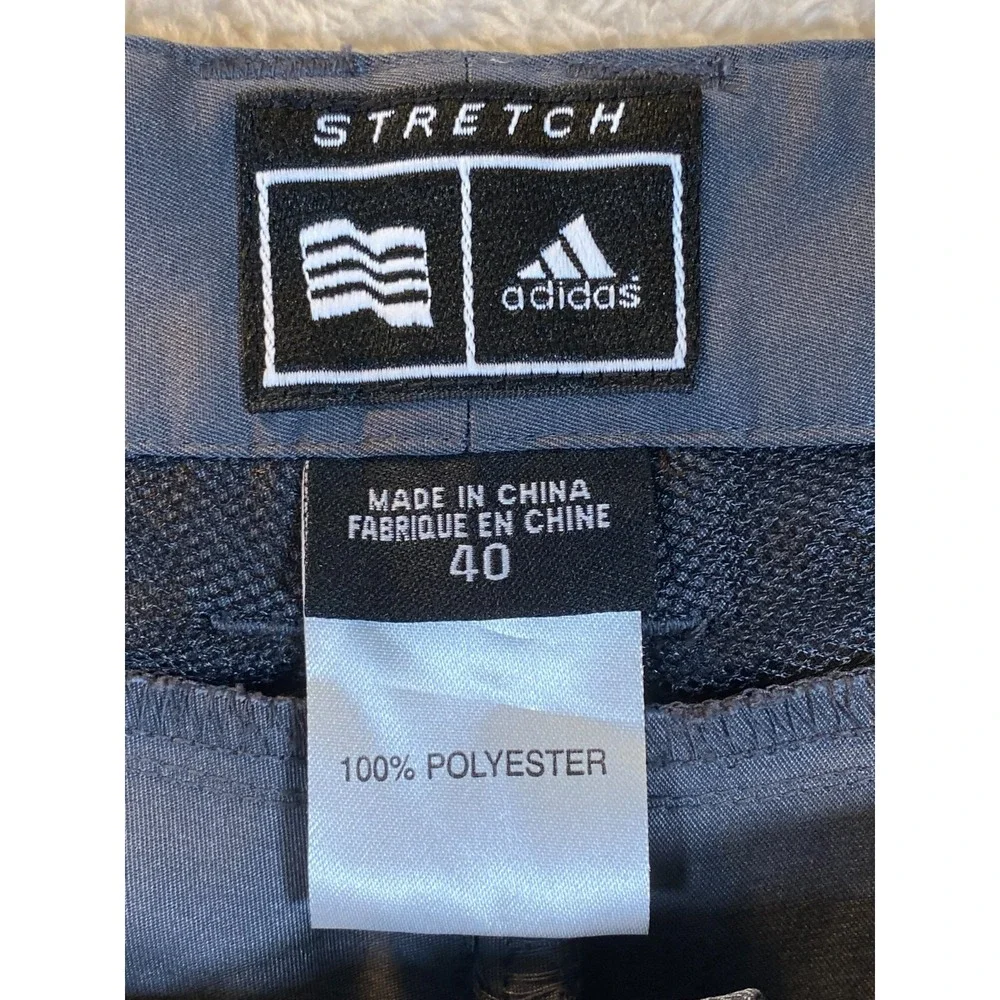 Adidas ClimaCool Golf Shorts Men's SZ 40 Gray Stretch Performance